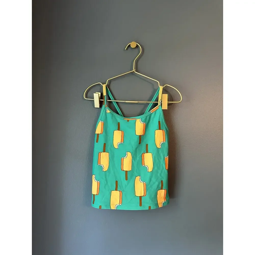Hanna Andersson Creamsicle Tankini‎ Top